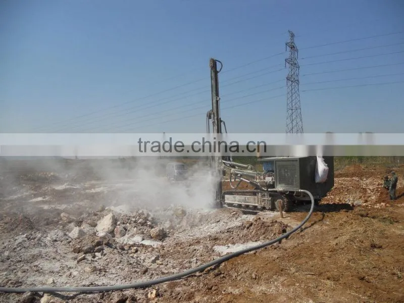 G150YF best brand hydraulic DTH drill rig for mine exploration and blasting