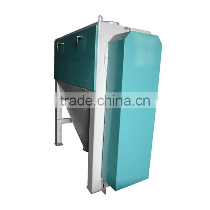 Mini automatic cleaning Spiral brush machine wheat for grain surface cleaning