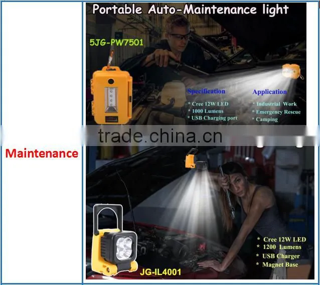 guangzhou portable power source ems High/Middle/Low/SOS operated CREE 80W LED heavy duty rechargeable searchlight