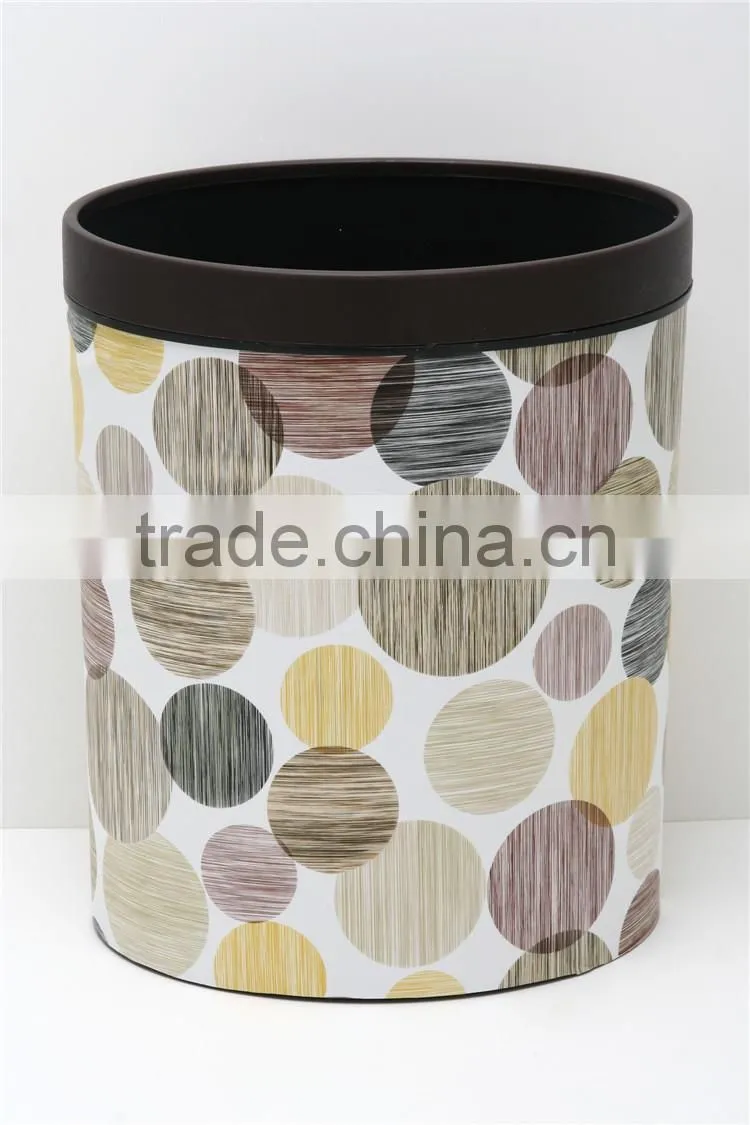 Plastic Big Semi Round Trash Can Dustbin 12L