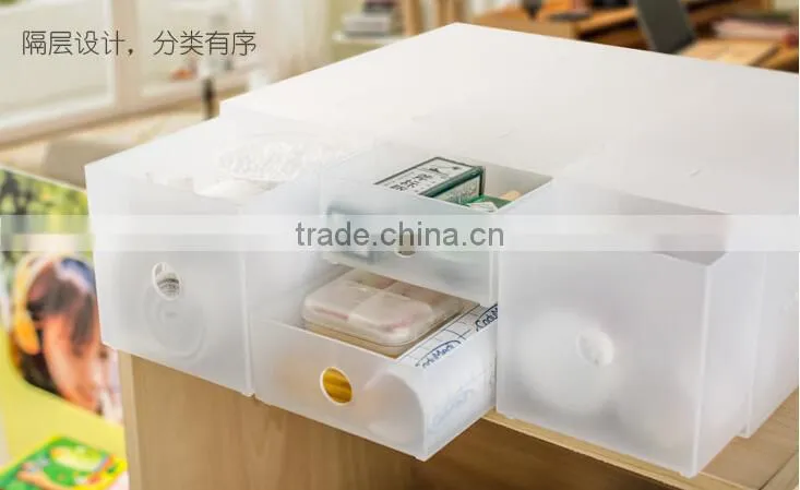 Dull Polish Combination Drawer Storage Box Plastic Drawer Storage Cabinet