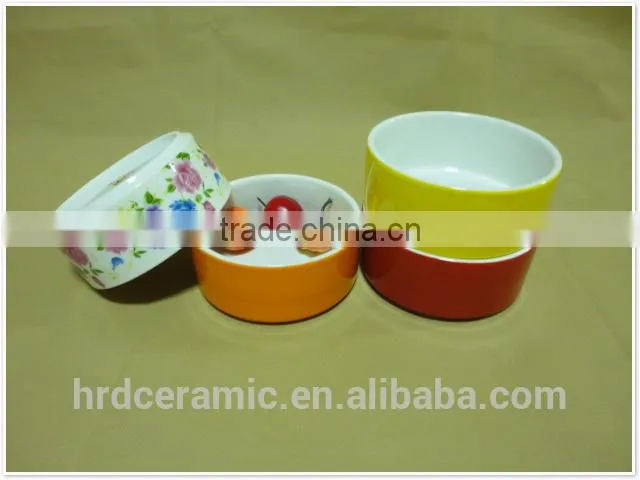 2016 Chinese hot sell fancy ceramic soup bowl