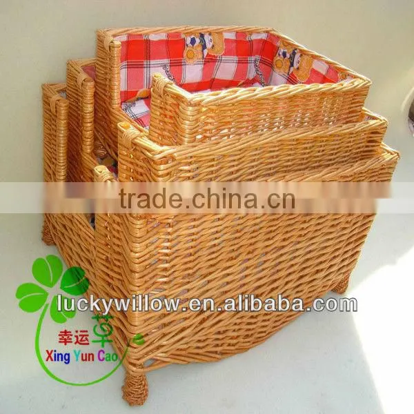 natural material wicker pet bed&sofa(factory provide)
