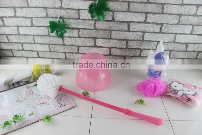 More style of good quality disposable rubber brush for toilet
