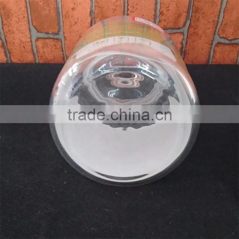 2016 New Design Glass Storage Jar With Glass Lid