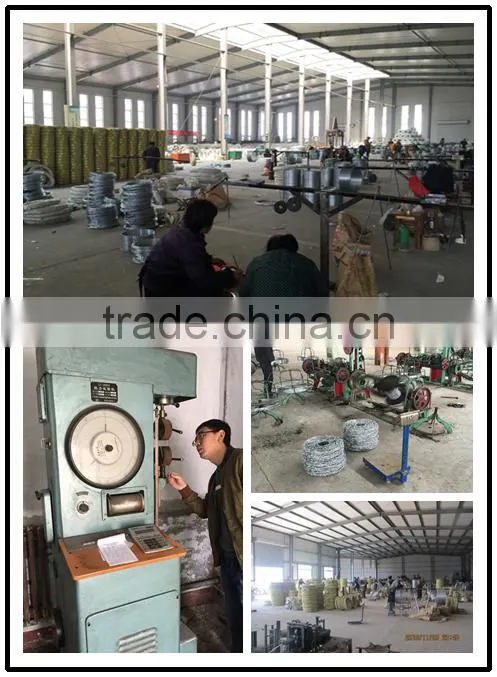 heavy duty hot-dipped galvanized barbed wire