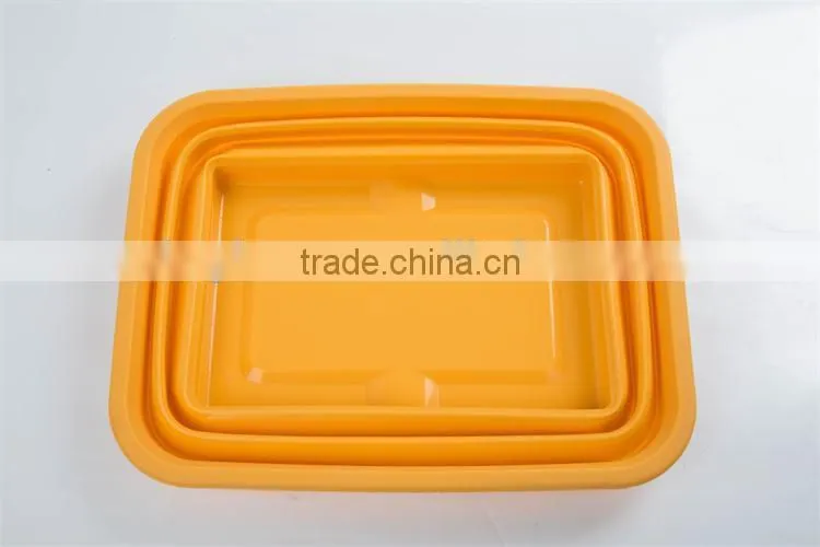 Folded Washing Vegetable Basket Novelty Unique Fruit Bowl