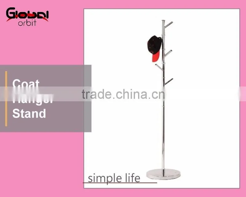 Furniture Coat Storage Hanging Holder Metal Clothes Hanger Tree Coat Rack Stand
