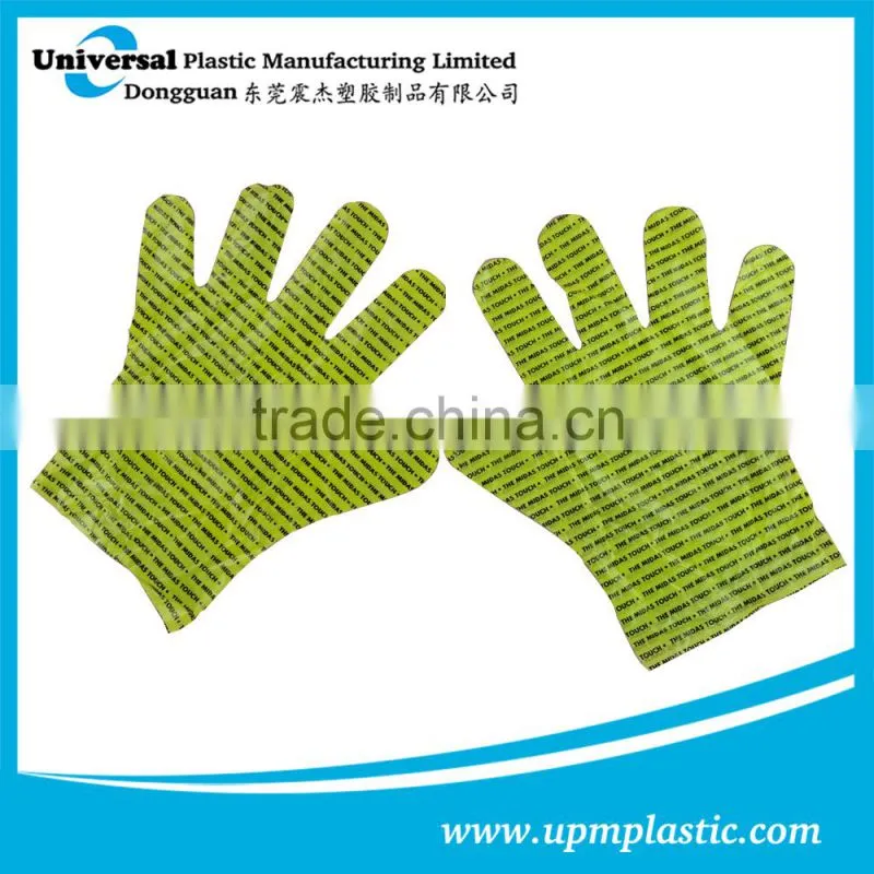 Disposable PE clear plastic gloves