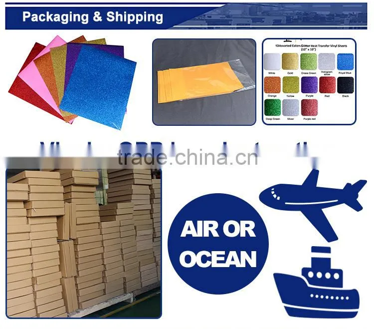 Jiabao custom wholesale cool glitter heat transfer vinyl htv
