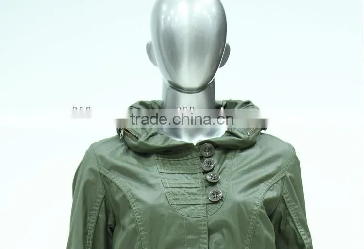 ALIKE 2014 100% cotton quilted jacket for women