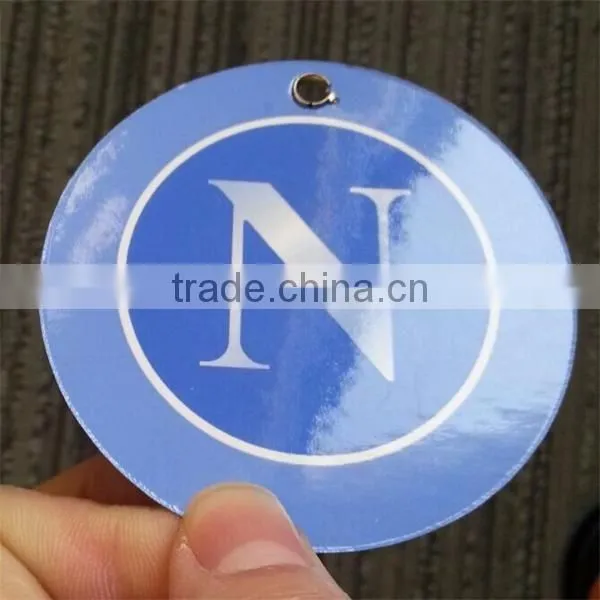 2016 China custom high quality clothing tags Hang Tags with competitive price