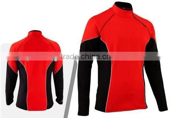 Long sleeve soccer training top shirt with good quality