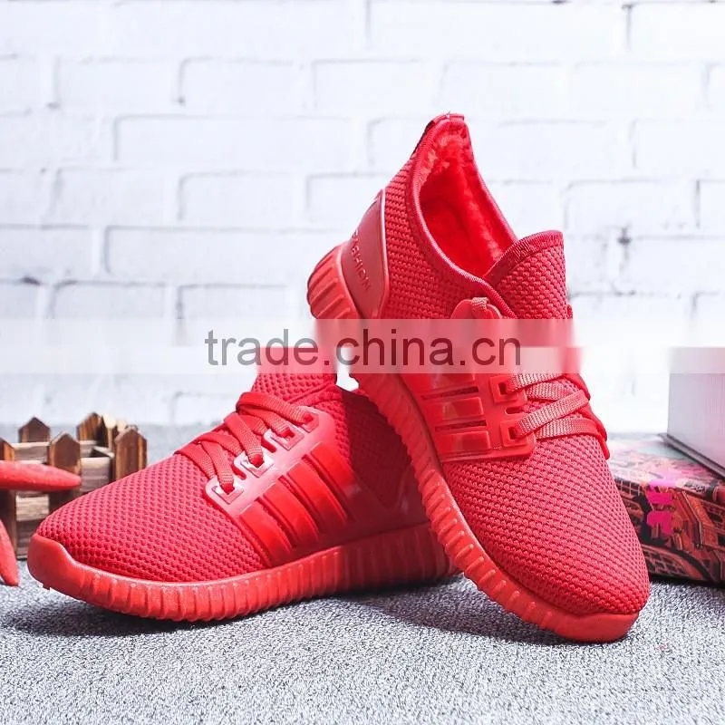 China factory direct price wholesale winter sport shoes running shoes for man 2017