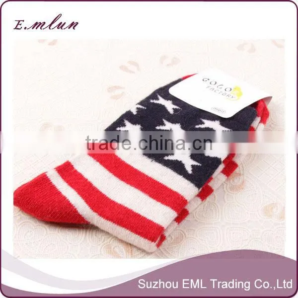 Wholesale custom high quality sports socks/ striped socks/digital print socks