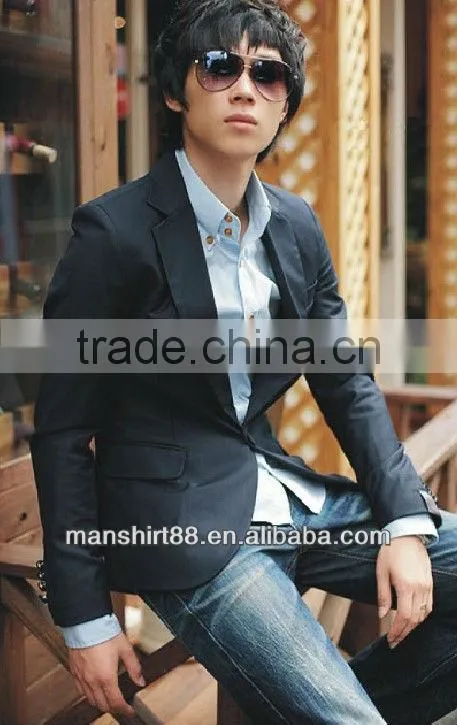 High quality Slim fit 100%Cotton Casual shirt for men with wendsor collar