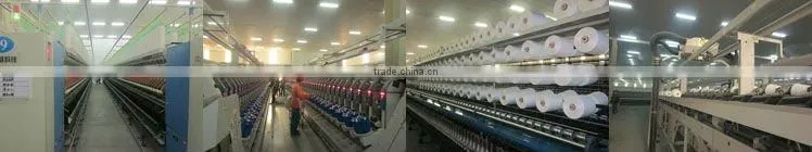 100pct spun polyester yarn raw white polyester sewing thread