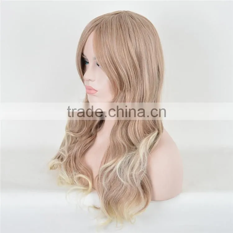 Brown Cosplay Hair Wig Brazilian African Wig Indian Women Wigs