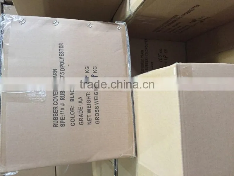Latex Rubber elastic yarn For socks gloves knee wrist ribbon wool sweater wool pants screw bandage clothing knitwear