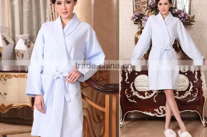 Comfortable and cheap waffle bathrobe for couple