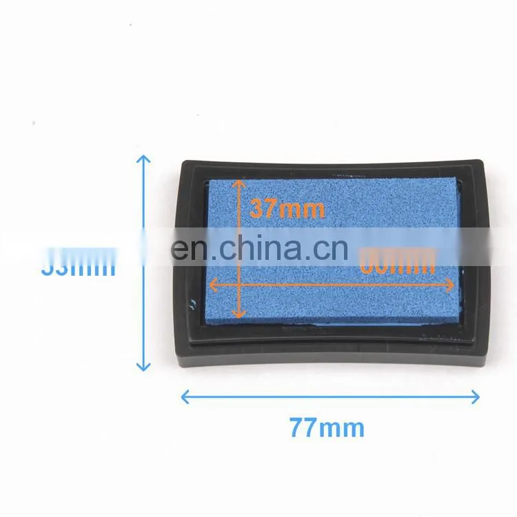 Multi Colors Available Non Toxic Single Color Sponge Ink Pad Printer
