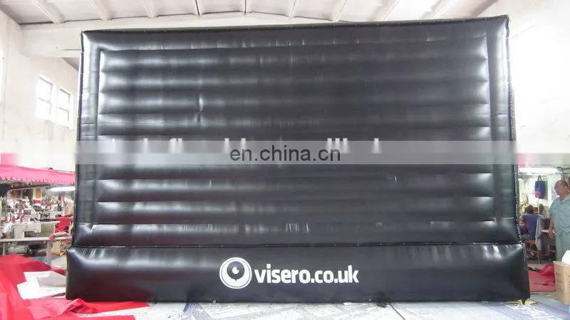 customized new style giant outdoor used inflatable movie screen for sale