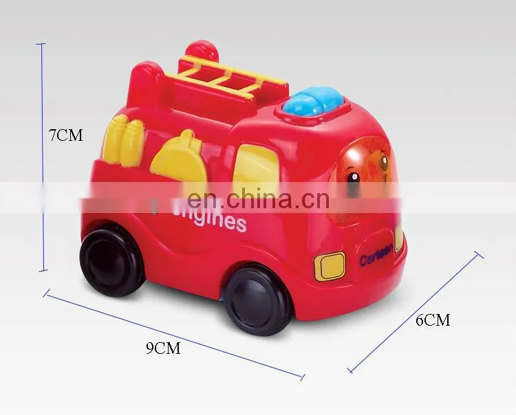 6 pcs newest kids cartoon plastic toy wind up car