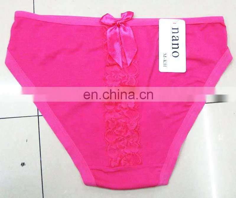 OEM cotton sexy young women tight panties pretty girls underwear