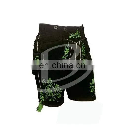 German Outfits Kurze Lederhosen