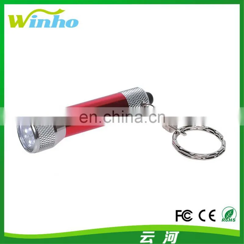 Winho Simple Mini Homestead Metal Flashlight KeyTag