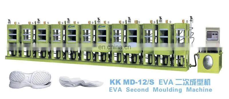 New type Single station two layers EVA foaming machine