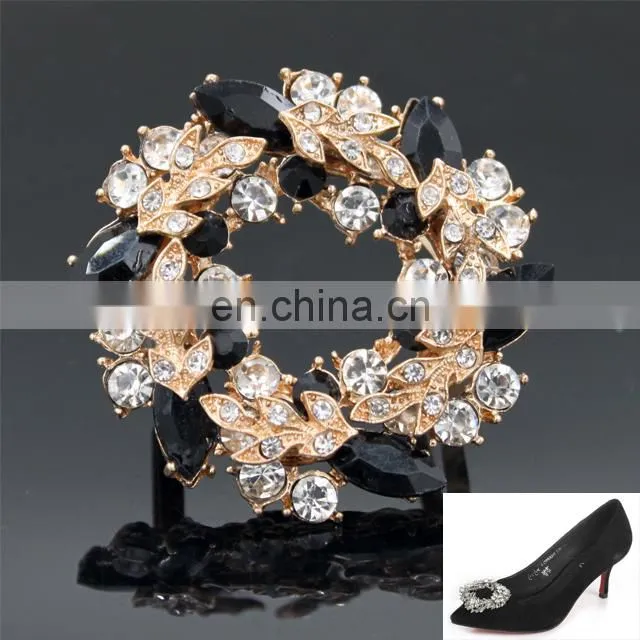 Hotselling Metal rhinestone Buckles Shoe Buckles footwear decoration Footwear Accessories Buckles
