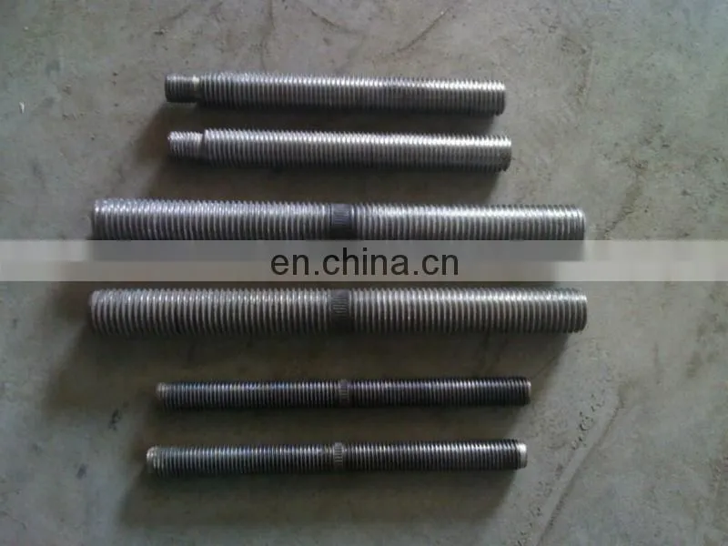 Galvanized steel insulator hook eye bolt with washer