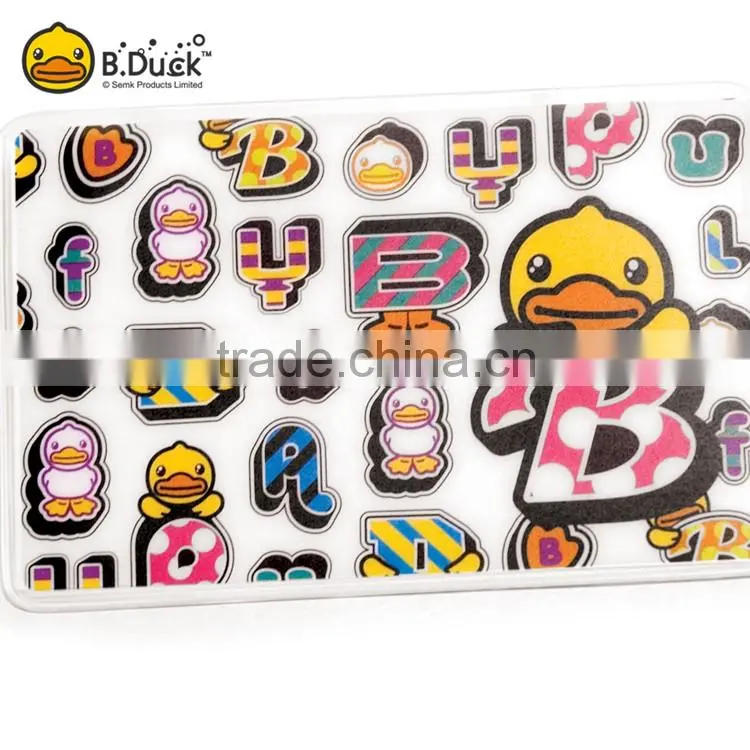 Novelty funny gift plastic id card visiting card holder