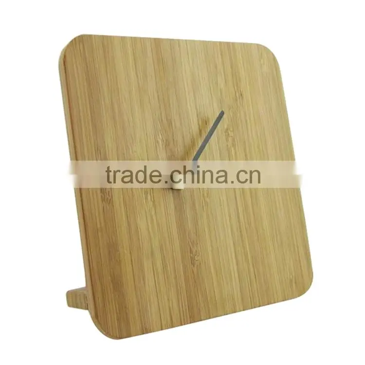 Ce Certified Nice Quality Table Clock Glass