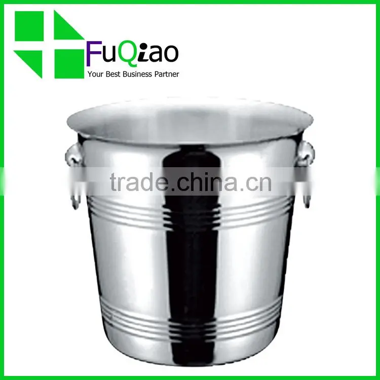 Trade Assurance Barware metal round large outdoor ice buckets for parties