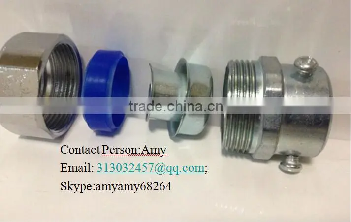 low price zinc alloy electrical conduit connector