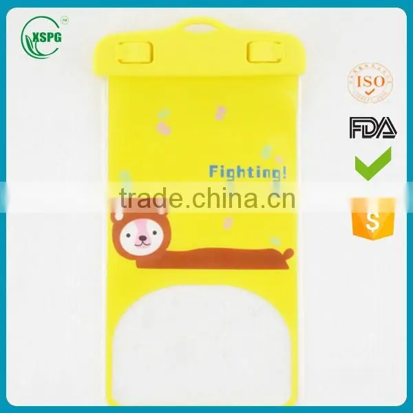High sealed,HD picture under water 10M beautiful waterproof phone case, Promotional PVC Waterproof Bag