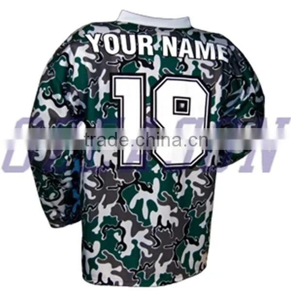 Custom Reversible Hockey Jerseys, Sublimated Camo Hockey Jersey