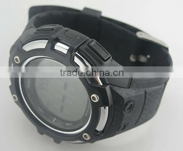 Fashion heart rate watch with chest band