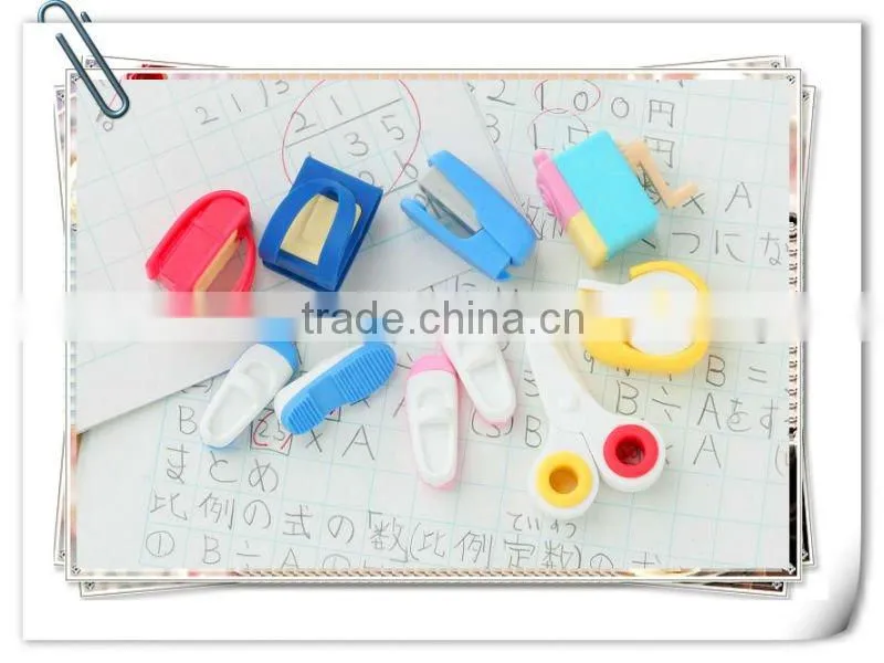 Mini Candy Macaron Shaped 3D Eraser