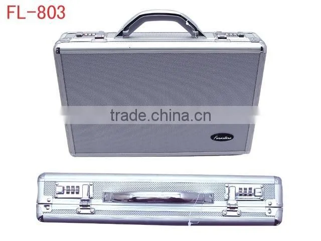 Fshional aluminum suitcase travel set with hard,cheap suitcase for travelling in tool case