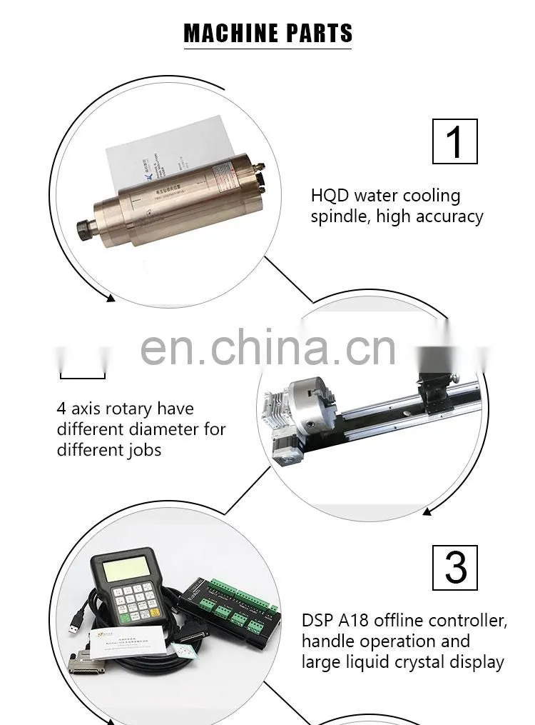 SENKE CNC Cutter Multi- Heads Wood CNC Rotary Machine Engraving Machine