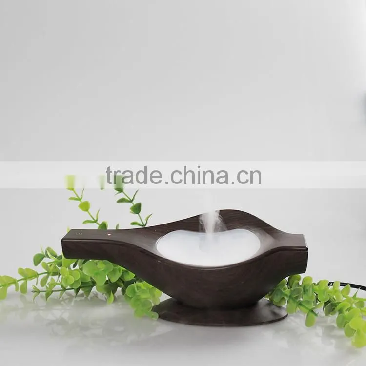 Aromatherapy Diffuser Essential Oil Ultrasonic Air Humidifier Aroma Diffuser Wood Grain