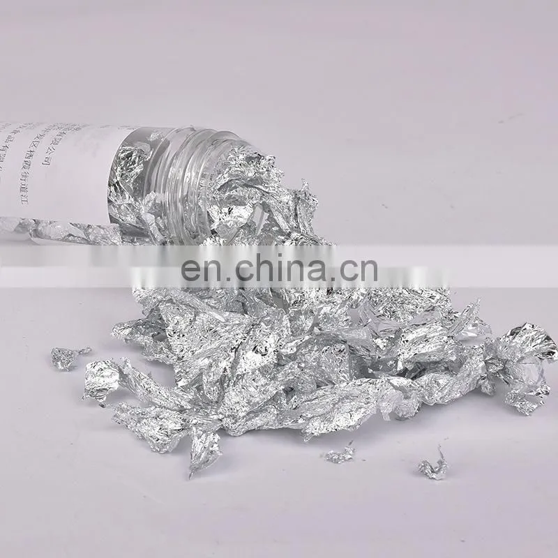2g/box Edible Grade Genuine Gold Leaf Schabin Flakes Gold Cake Decoration DIY Chocolates Decor For Happy Birthday Party Baking