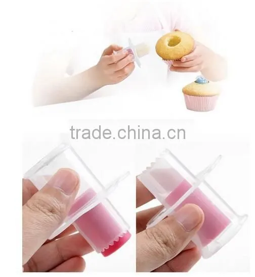 plastic cake cupcake corer /cupcake plunger cutter/cupcake tools