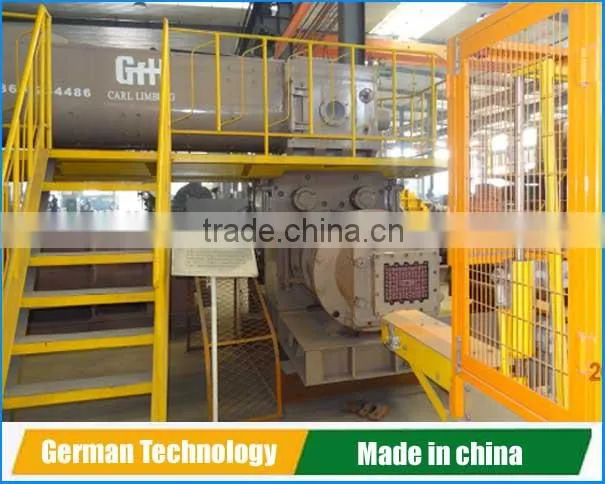 Rotary coal dryer tunnel kiln for brick firing process