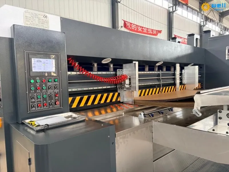 carton printer die cutter slotter machine