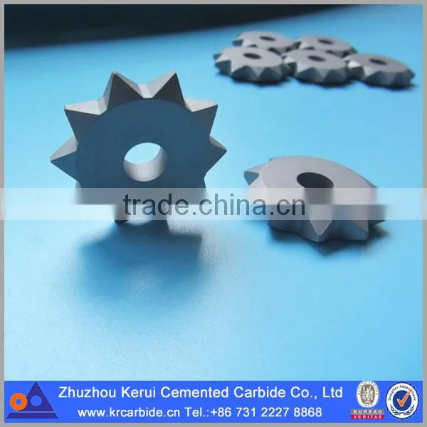China supplier carbide hole saw tips for cutting rock