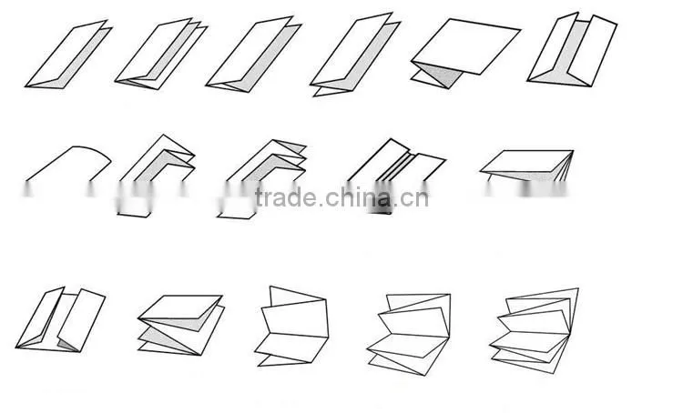 SG-298 automatic electrical paper folding machine